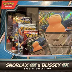 Pokemon TCG Snorlax Ex & Blissey Ex Special Collection Box - New In Hand! - Image 5