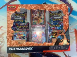 Pokemon TCG: Charizard ex Premium Collection Box - 6 Packs 820650873232 - Image 1