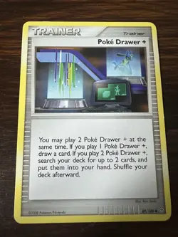 Poke Drawer + 89/100 Stormfront Pokemon TCG LP - Image 1