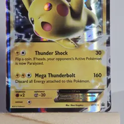Pikachu EX XY174 Black Star Promo Holo 2016 Pokemon TCG LP - Image 3