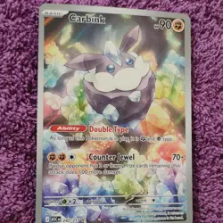 Pokemon Carbink 242/217 ASC: Ability Holo Basic 90 HP 70+ Attack 2026 - Image 3