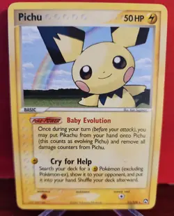 Pichu Rare Power Keepers 21/108 Vintage 2007 Pokemon Nintendo Card Q3V-H00-N8F - Image 1
