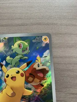 Pokemon Card TCG Pikachu Scarlet and Violet Black Star Promo SVP 027 - Image 4