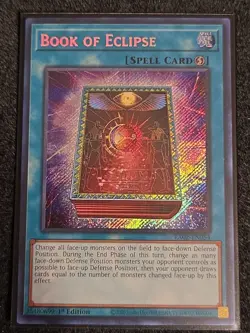 Yugioh! Book of Eclipse - RA02-EN054 - Secret Rare - 1st Edition Near Mint, Engl - Image 1