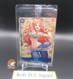 Nami P-112 P ASIA Promo Mini-tin Pack Set vol.2 SEALED Japanese ONE PIECE Card - Image 1