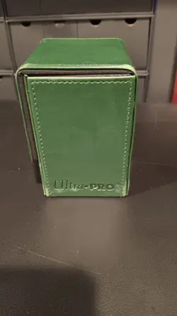 Mtg Ultra Pro Green Mana Flip Deck Box Magic The Gathering - Image 2