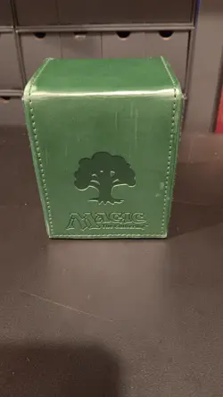 Mtg Ultra Pro Green Mana Flip Deck Box Magic The Gathering - Image 3