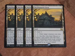 MTG Northampton Farm x4 Rare Teenage Mutant Ninja Turtles NM Low S&H - Image 1