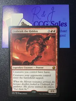 Urabrask the Hidden - Mythic - Near Mint - Iconic Masters - Image 1