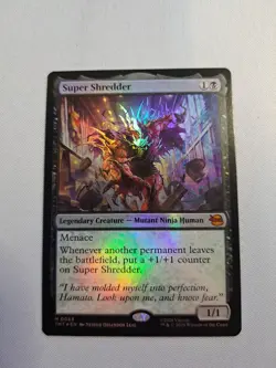 MTG: Super Shredder (Foil) (LP): Teenage Mutant Ninja Turtles - Image 1