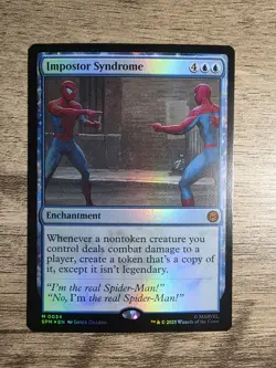 Impostor Syndrome Marvel's Spider-Man Foil Magic The Gathering #34 2025 - Image 1