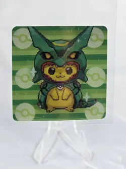 Pokemon 3D Gameboy Lenticular 3.0 Chinese Rare Pikachu Poncho Rayquaza - Image 2