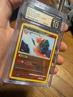 (POP 11) CGC 10 PRISTINE Pokemon Magcargo Reverse Holo 45/106 Encounters pokemon - Image 3