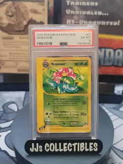 Pokemon 2002 Venusaur Expedition 67/165 PSA 6 CGC BGS - Image 1