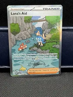 Pokemon Lana's Aid SV06 Twilight Masquerade 219/167 Special Illustration Rare H… - Image 1