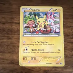 Pikachu XY95 XY Promo Holo Basic Pokemon TCG Card - Image 1