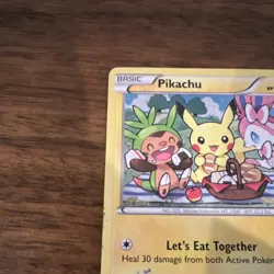 Pikachu XY95 XY Promo Holo Basic Pokemon TCG Card - Image 3