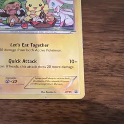 Pikachu XY95 XY Promo Holo Basic Pokemon TCG Card - Image 5
