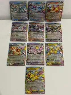 Prismatic Evolutions Pokemon Play! Stamped EX Promo Holo Cards NM 10/10 Full Set - Image 2