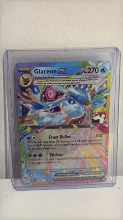 Prismatic Evolutions Pokemon Play! Stamped EX Promo Holo Cards NM 10/10 Full Set - Image 4