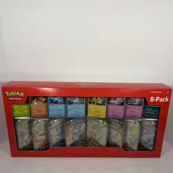 Pokemon TCG Prismatic Evolutions Costco 8 Mini-Tin Bundle w/ Promo Cards NEW - Image 1