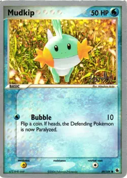 Pokemon TCG Mudkip World Championship Decks 2004 59/109 Common VLP - Image 1