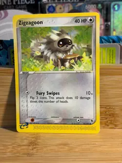 ZIGZAGOON 79/109 EX Ruby&Sapphire Vintage Regular Pokemon TCG LP - Image 1