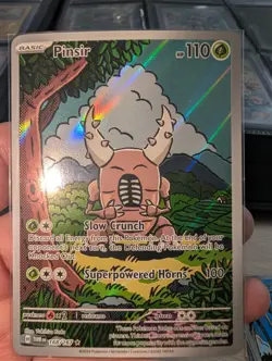 Pinsir 168/167 & Alolan Dugtrio 208/191 Illustration Rare IR Pokemon - NM Lot - Image 2