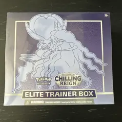 Pokemon Sword and Shield Elite Trainer Box Chilling Reign -sealed- 2021 820650808630 - Image 1