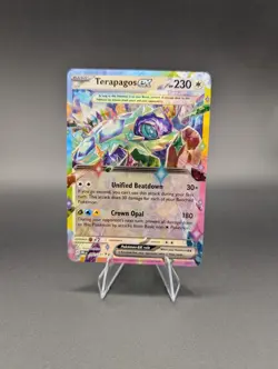 Pokemon TCG Terapagos EX 92/131 Prismatic Evolutions Double Rare NM Condition - Image 1