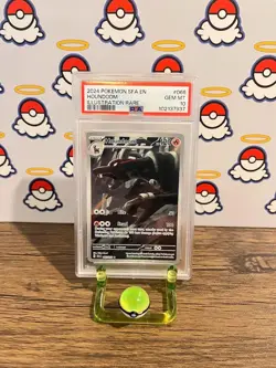 Houndoom 066/064 Pokemon Illustration Rare Shrouded Fable - PSA 10 GEM MT - Image 1