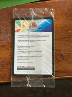 SEALED Pikachu 190 Scarlet & Violet World Championship Promo Card Pokemon Card - Image 2