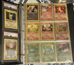 Pokemon Card Collection Wotc Vintage Shadowless Holos Base Set Jungle 1st Ed Psa - Image 1