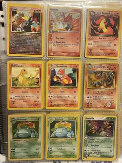 Pokemon Card Collection Wotc Vintage Shadowless Holos Base Set Jungle 1st Ed Psa - Image 2