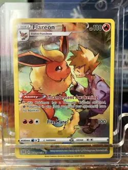 Pokemon Brilliant Stars NM Flareon Trainer Gallery TG01/TG30 - Image 1