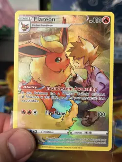 Pokemon Brilliant Stars NM Flareon Trainer Gallery TG01/TG30 - Image 3