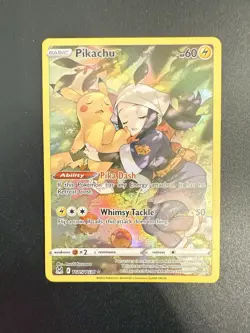 Pokemon Sword & Shield Lost Origin Pikachu TG05/TG30 Trainer Gallery Holo -LP/NM - Image 3