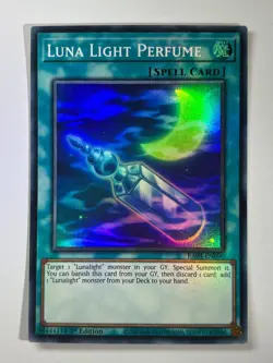 Luna Light Perfume RA04-EN090 Super Rare 1st Edition YuGiOh Card - Image 1