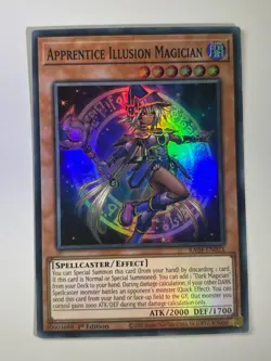 Apprentice Illusion Magician RA04-EN023 Super Rare 1st Edition YuGiOh Card - Image 1