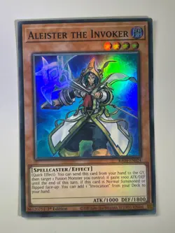 Aleister the Invoker RA04-EN024 Super Rare 1st Edition YuGiOh Card - Image 1