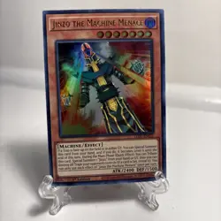 Yugioh Jinzo the Machine Menace LED7-EN031 UR 1st Edition- MINT/NM in Top loader - Image 1