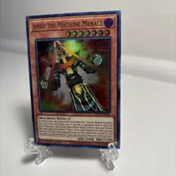 Yugioh Jinzo the Machine Menace LED7-EN031 UR 1st Edition- MINT/NM in Top loader - Image 3