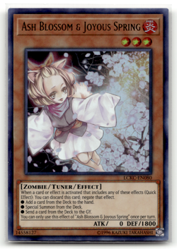 Ash Blossom & Joyous Spring LCKC-EN080 Unlimited Ultra Rare Legendary Collection - Image 1