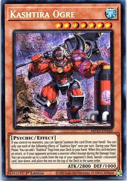 Yugioh: Kashtira Ogre - MP23-EN165 - Prismatic Secret Rare - 1st Edition - NM - Image 1