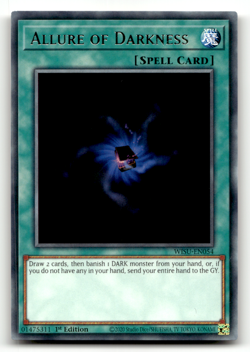 Allure of Darkness WISU-EN054 1st Edition Rare Wild Survivors LP - Image 1