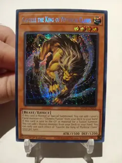 Yu-Gi-Oh! TCG Gazelle The King Of Mythical Claws MP24-EN091 Prismatic Secret NM - Image 1