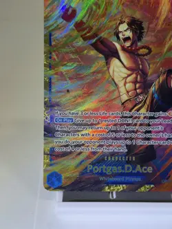 Portgas.D.Ace (119) OP13-119 Carrying On His Will Foil *CLEAN - Image 3