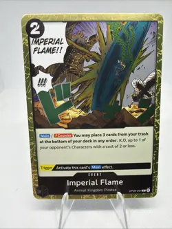 Imperial Flame Rare Foil - Two Legends ONE PIECE - EN - NM - Image 1
