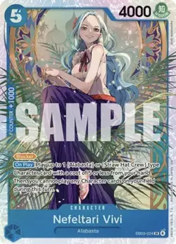 Nefeltari Vivi EB 03-024 - Extra Booster: One Piece Heroines Edition - Image 1