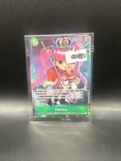 One Piece TCG Perona OP09-034 Illustration Box Vol. 4 Promo Sealed English - Image 1